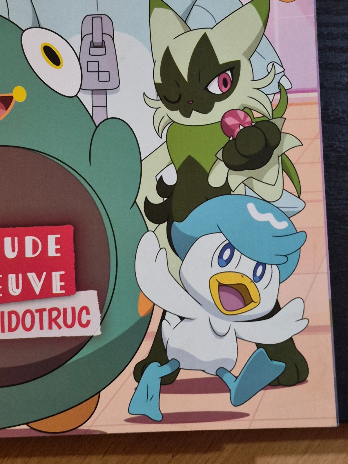 Magazine Pokémon Aventure N°3 (2025) + Poster sans cartes 4