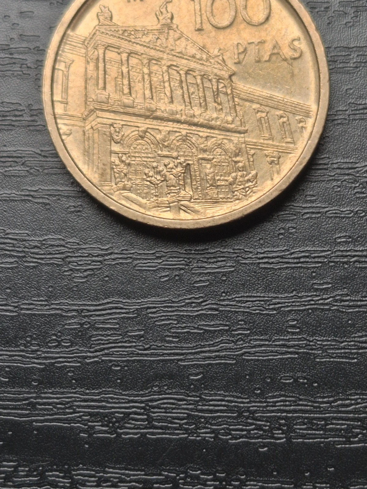 Pièce 100 Pesetas Espagne 1996 - Bibliothèque Nationale 2