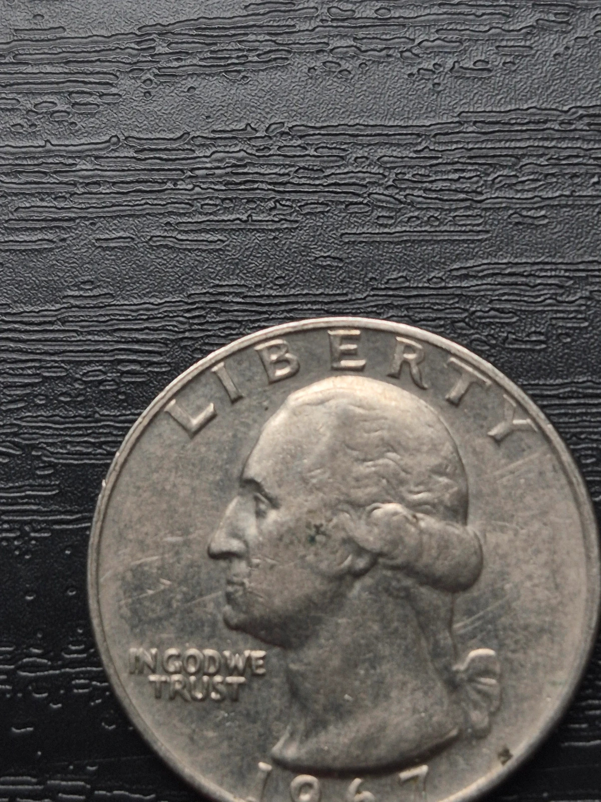 Quarter Washington 1967, Pièce États-Unis 4