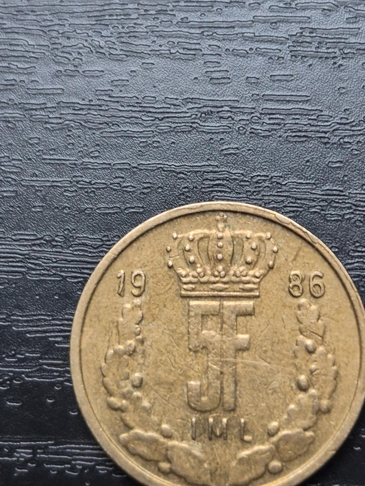 Pièce 5 Francs Luxembourg 1986 - Grand-Duc Jean. 4