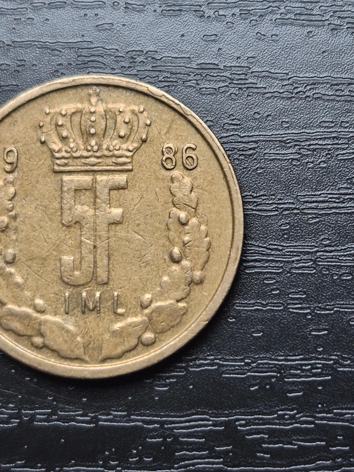 Pièce 5 Francs Luxembourg 1986 - Grand-Duc Jean. 5