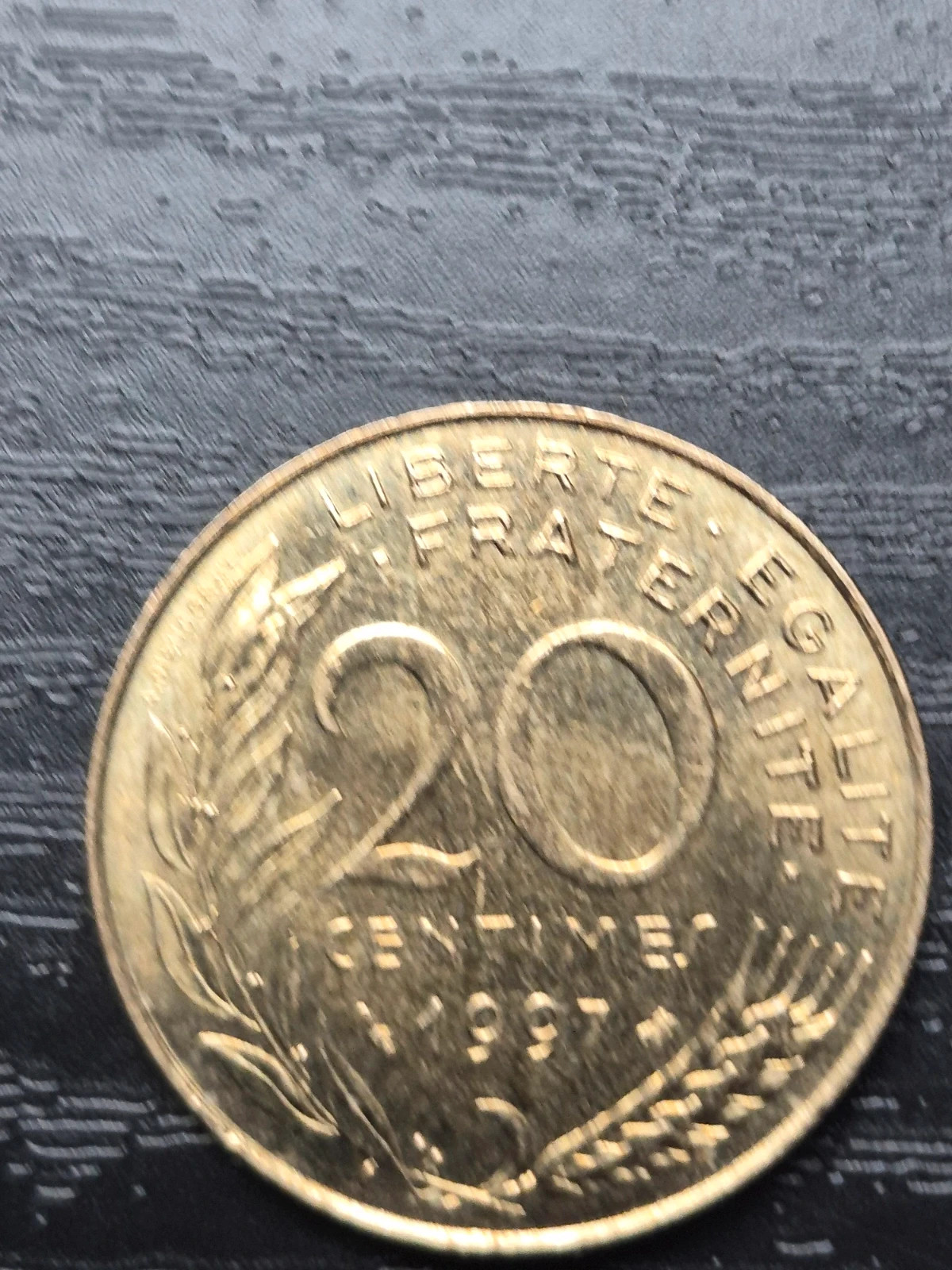 20 Centimes Marianne 1997 - Rare Tirage Limité 4