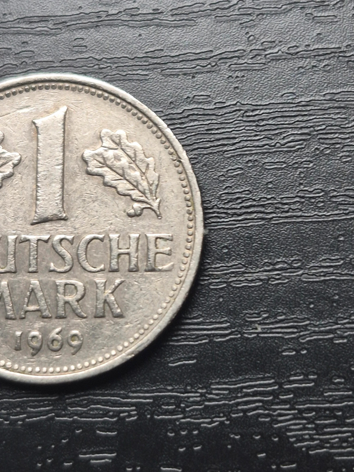 Pièce 1 Deutsche Mark 1969 G - Allemagne (Karlsruhe) 5