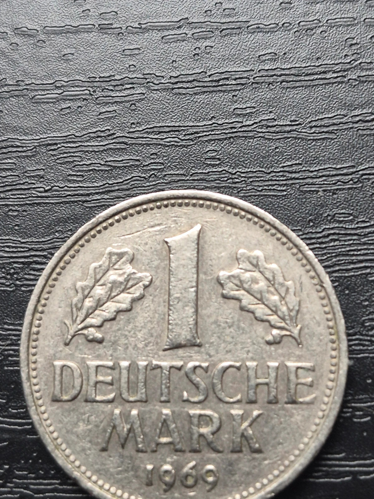 Pièce 1 Deutsche Mark 1969 G - Allemagne (Karlsruhe) 4