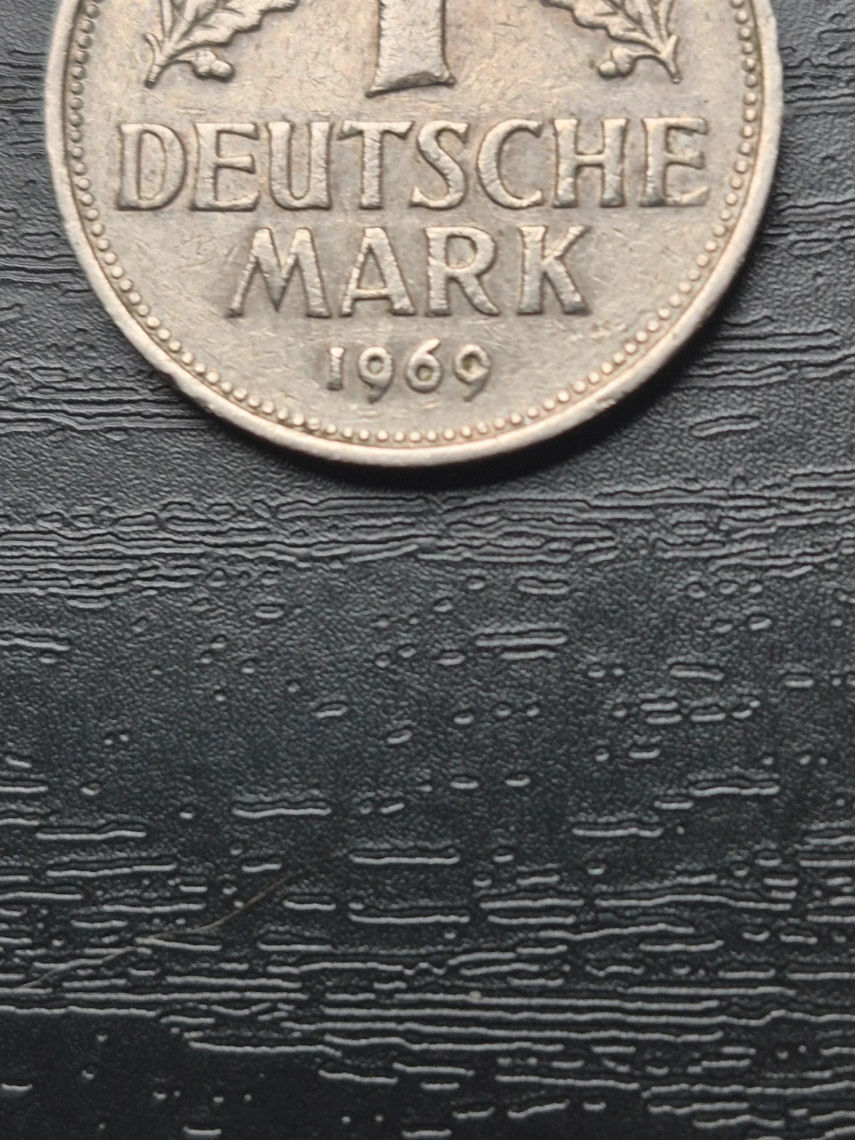 Pièce 1 Deutsche Mark 1969 G - Allemagne (Karlsruhe) 2