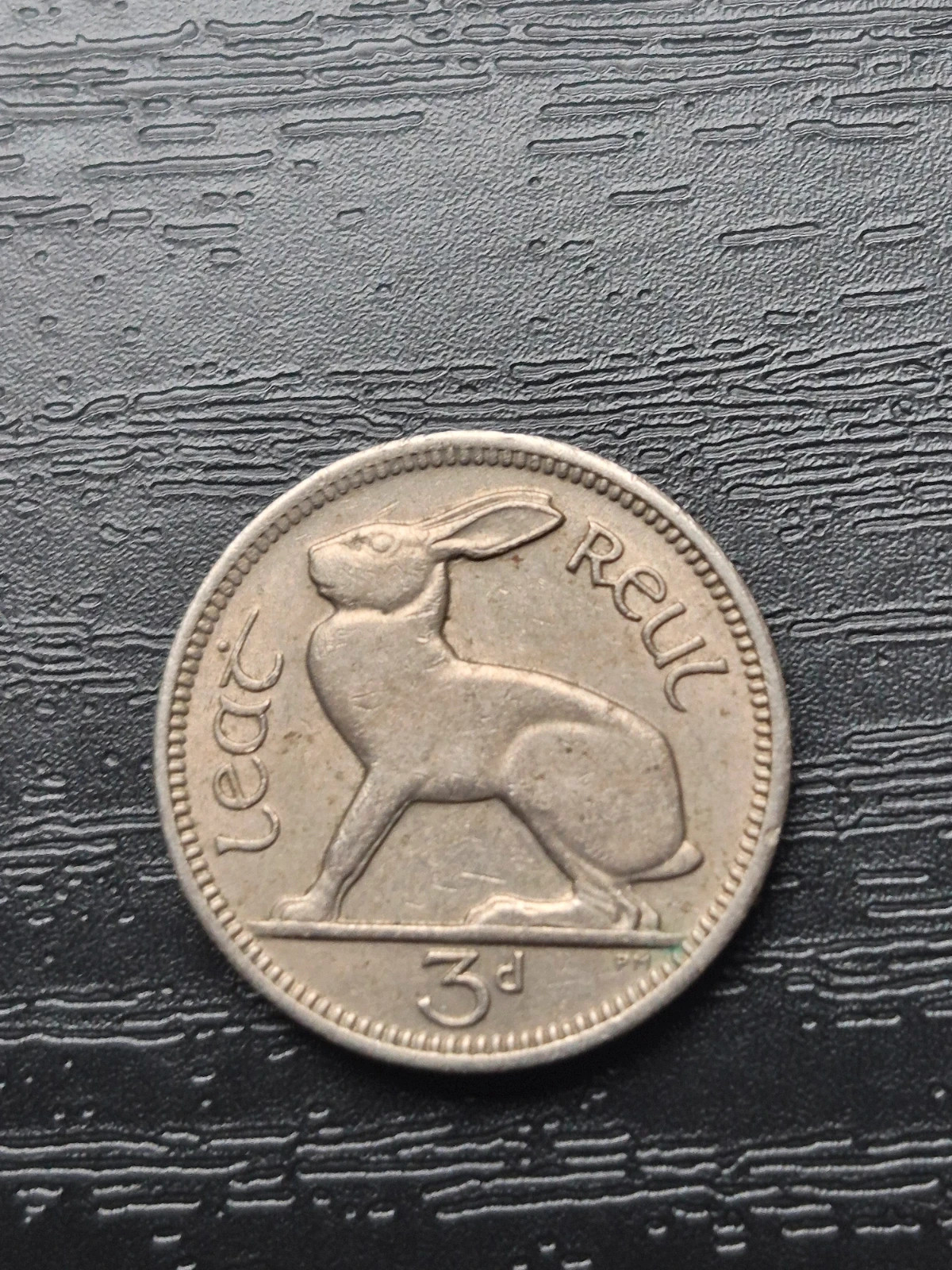 Pièce Irlande 3 Pence 1967 - Lièvre 4