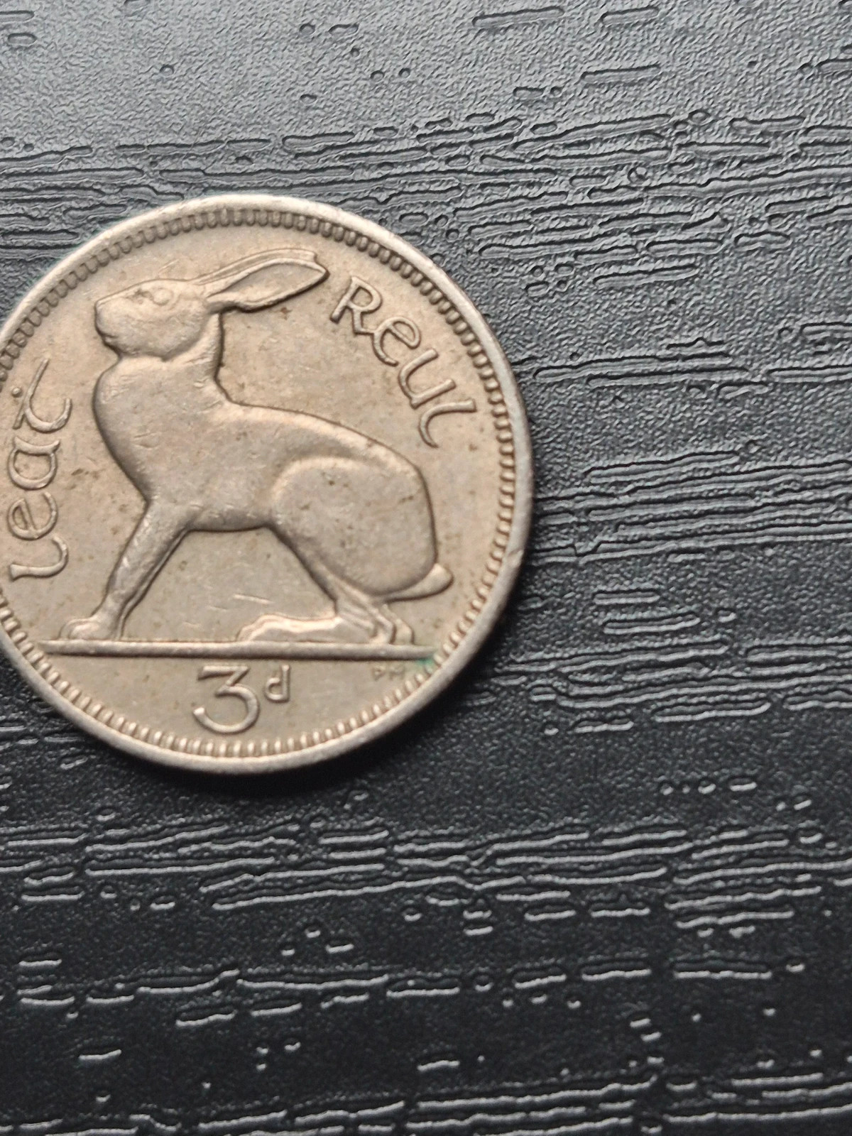 Pièce Irlande 3 Pence 1967 - Lièvre 5