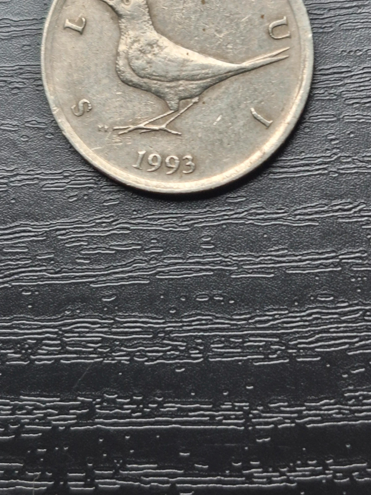 Pièce 1 Kuna Croatie 1993 - Rossignol / Slavuj 2