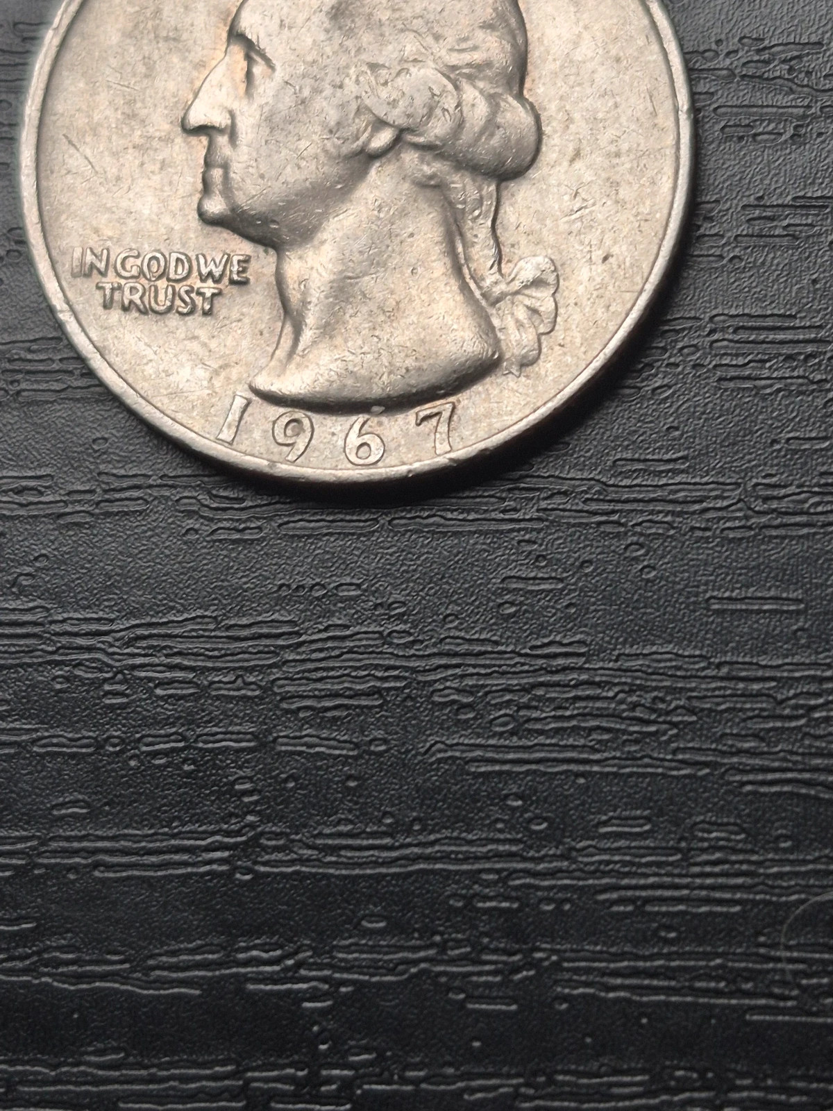Pièce 25 Cents USA 1967 - Quarter Washington. 2
