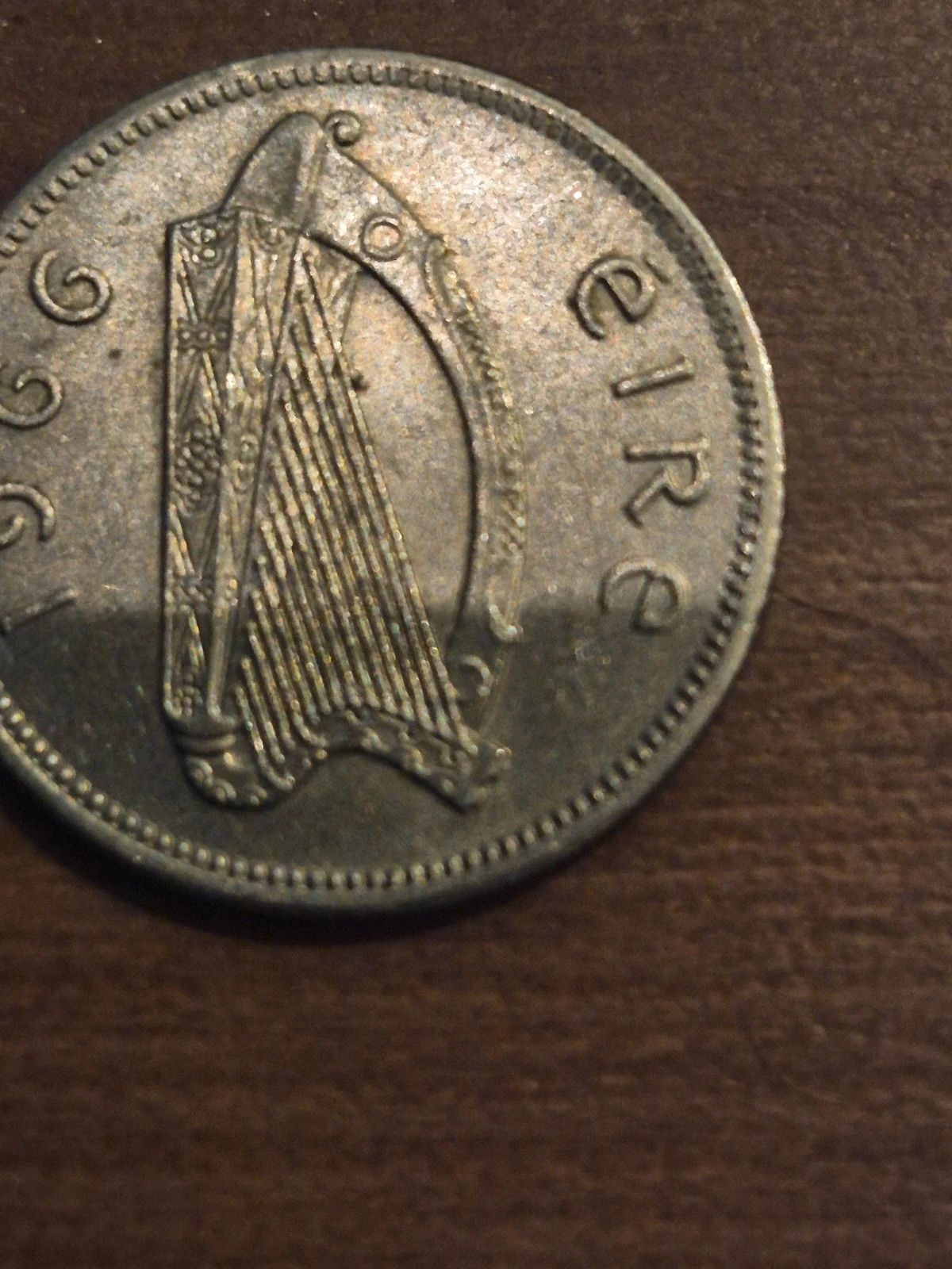 Pièce Irlande 1 Shilling 1966 - Taureau 5