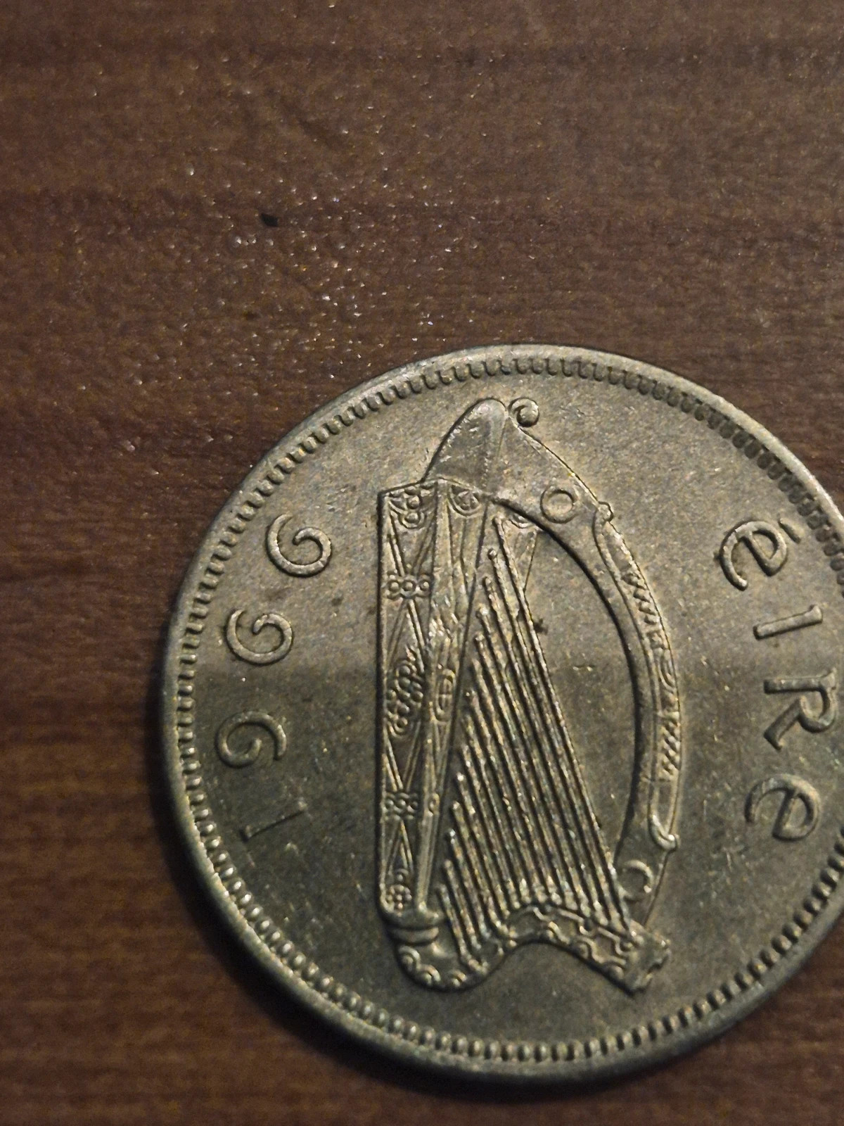 Pièce Irlande 1 Shilling 1966 - Taureau 4
