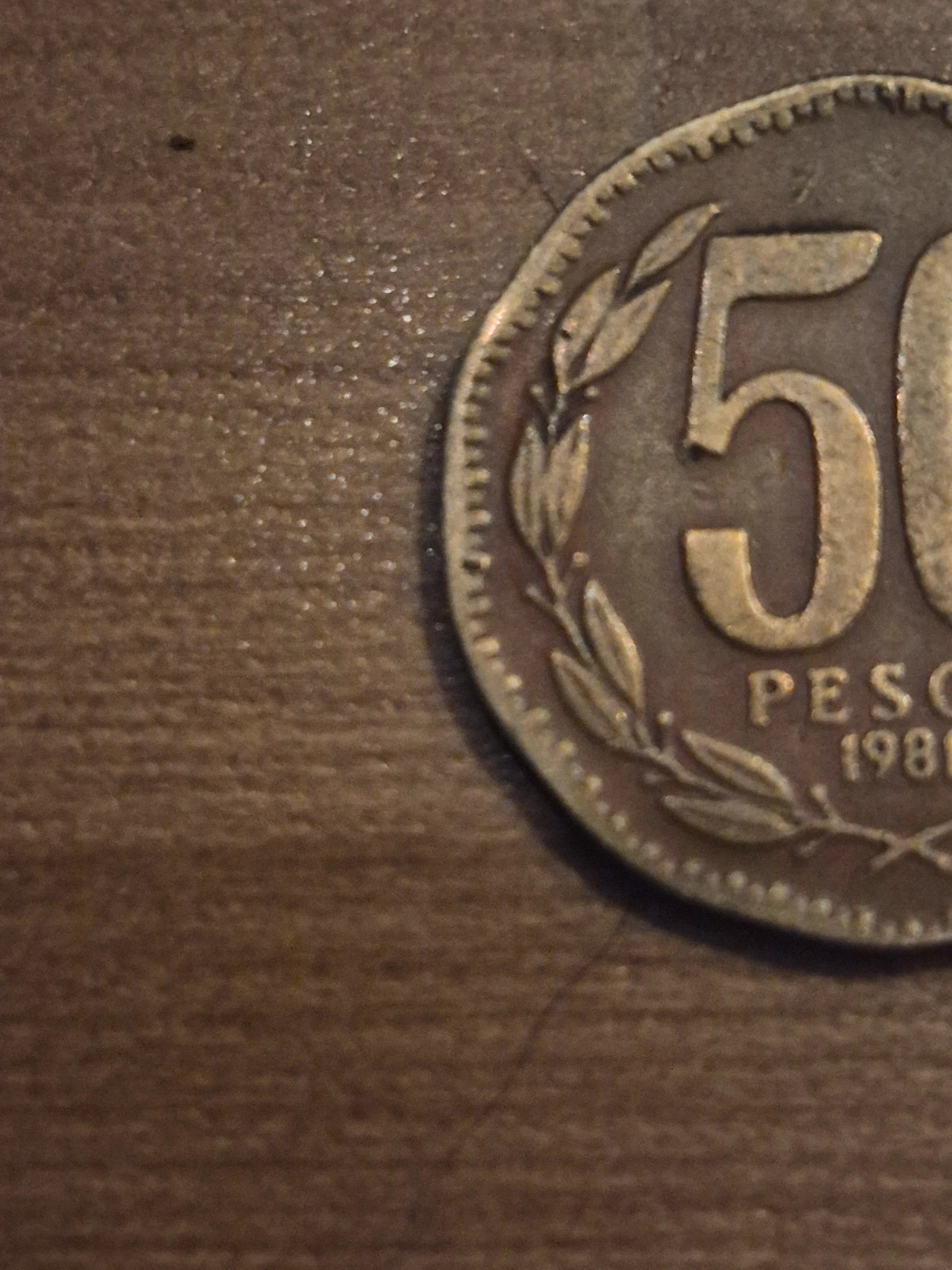 Pièce 50 Pesos Chili 1981 - Bernardo O'Higgins 3