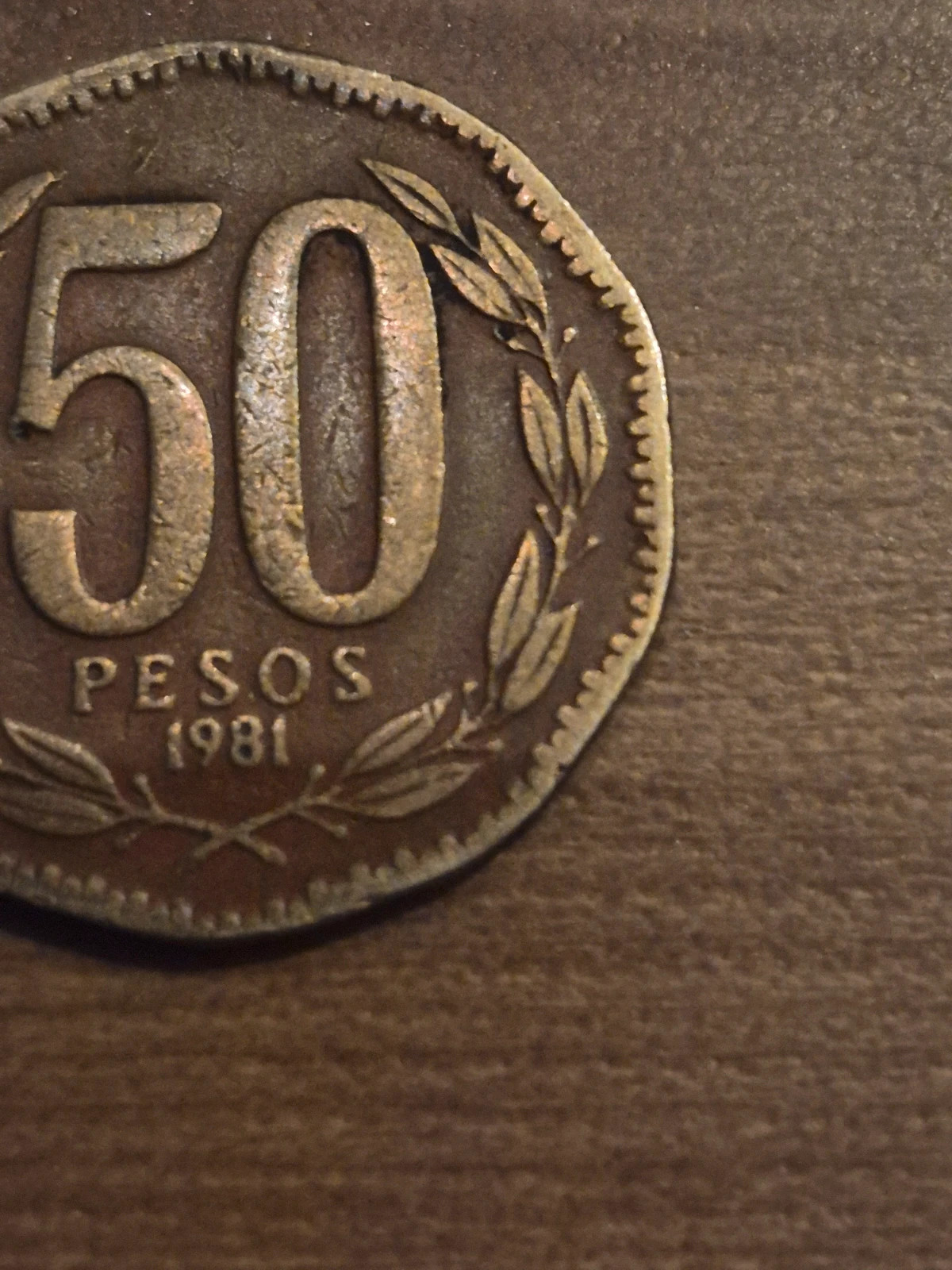 Pièce 50 Pesos Chili 1981 - Bernardo O'Higgins 5