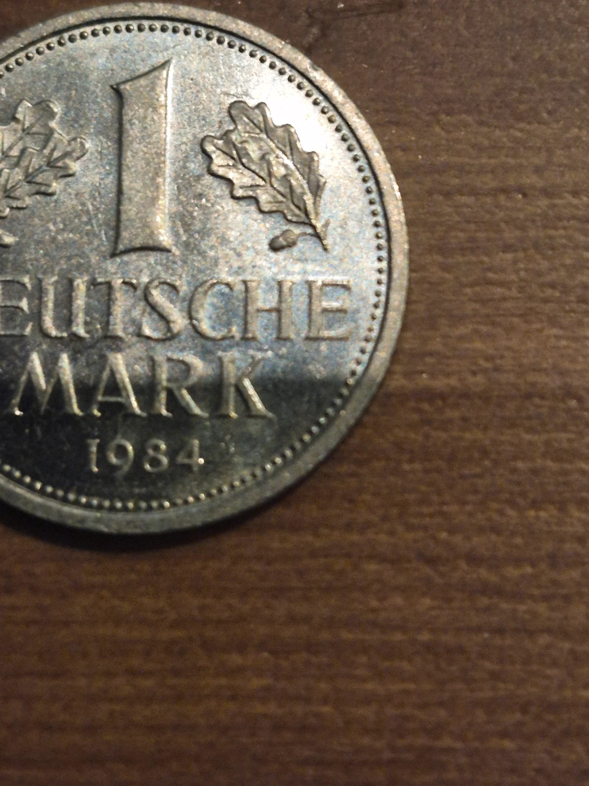 Pièce 1 Deutsche Mark 1984 D - Allemagne (Munich) 5