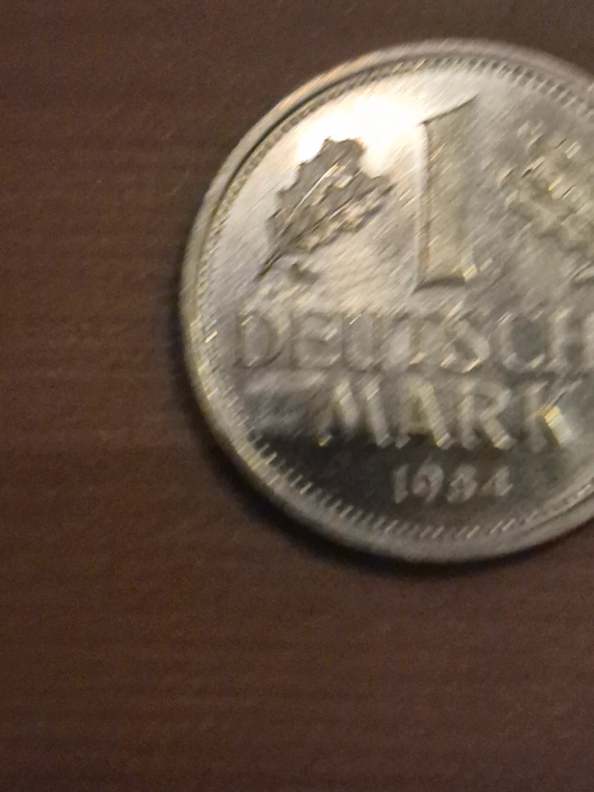 Pièce 1 Deutsche Mark 1984 D - Allemagne (Munich) 3