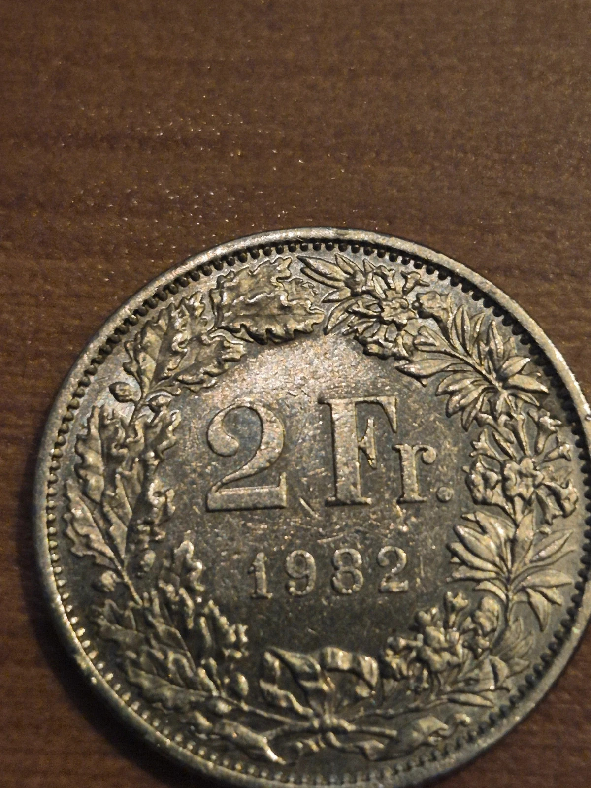 Pièce 2 Francs Suisse 1982 - Helvetia 4