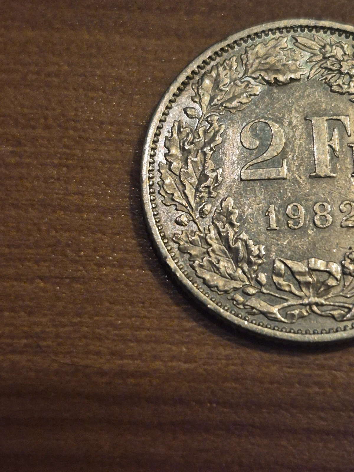 Pièce 2 Francs Suisse 1982 - Helvetia 2