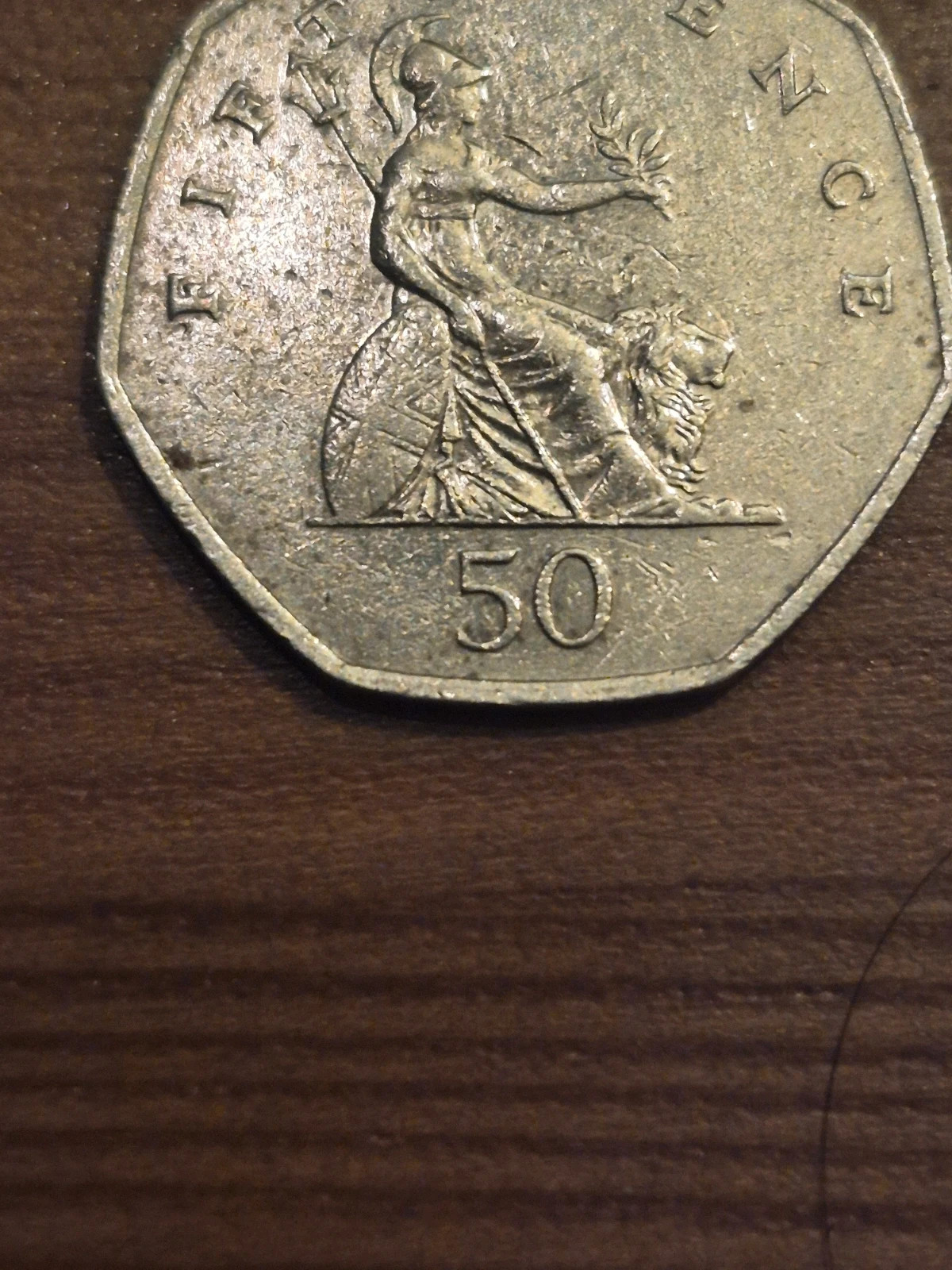 Pièce 50 Pence Britannia 1997 - Royaume-Uni 2