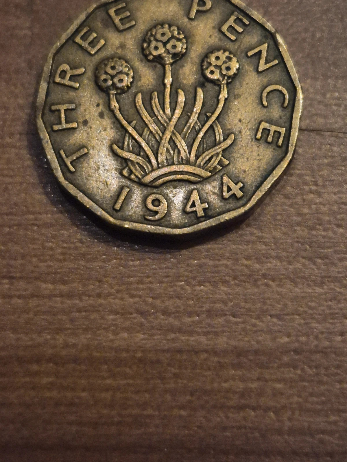 Pièce 3 Pence 1944 - George VI - Royaume-Uni 2