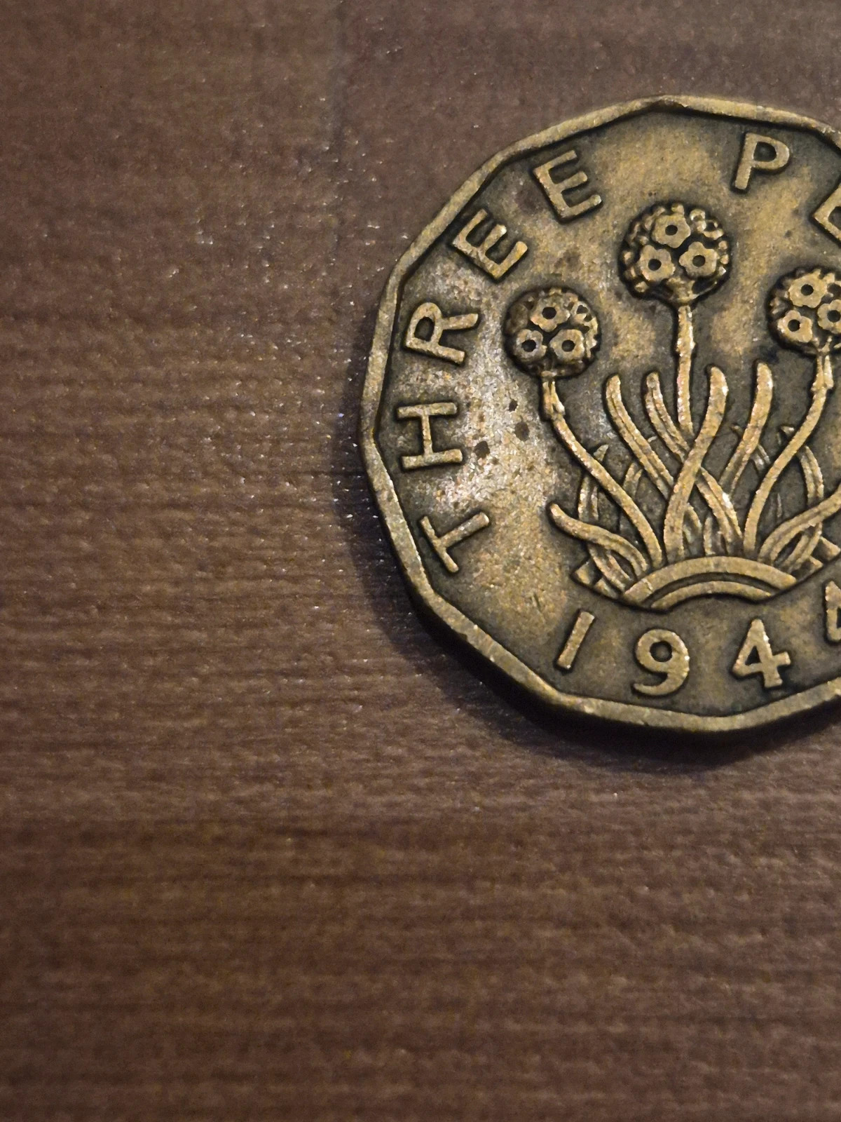 Pièce 3 Pence 1944 - George VI - Royaume-Uni 3