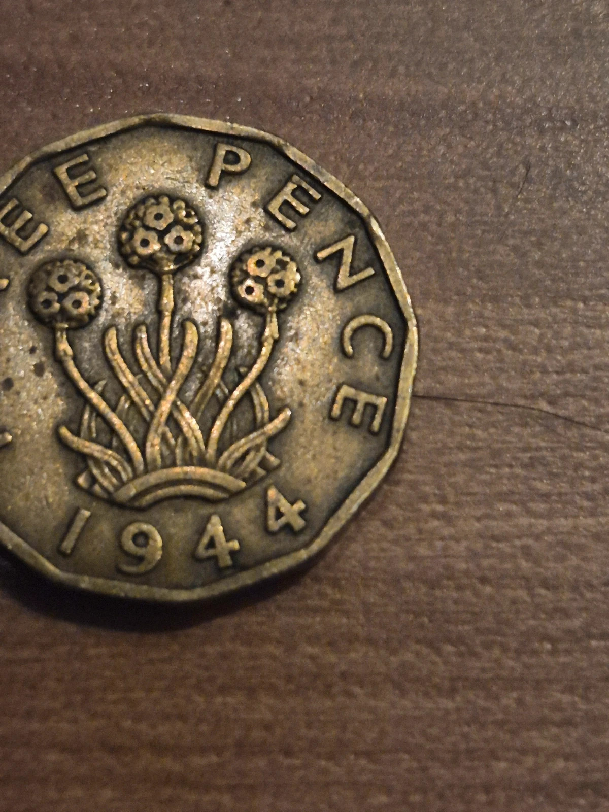 Pièce 3 Pence 1944 - George VI - Royaume-Uni 5
