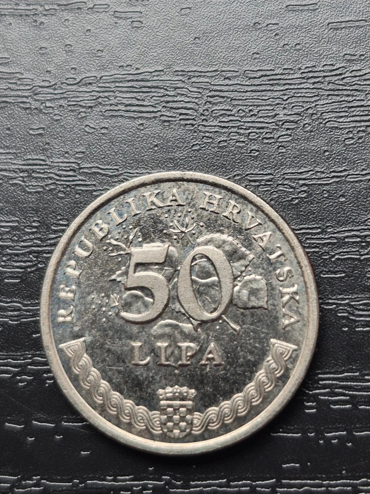Pièce Croatie 50 Lipa 2001 4