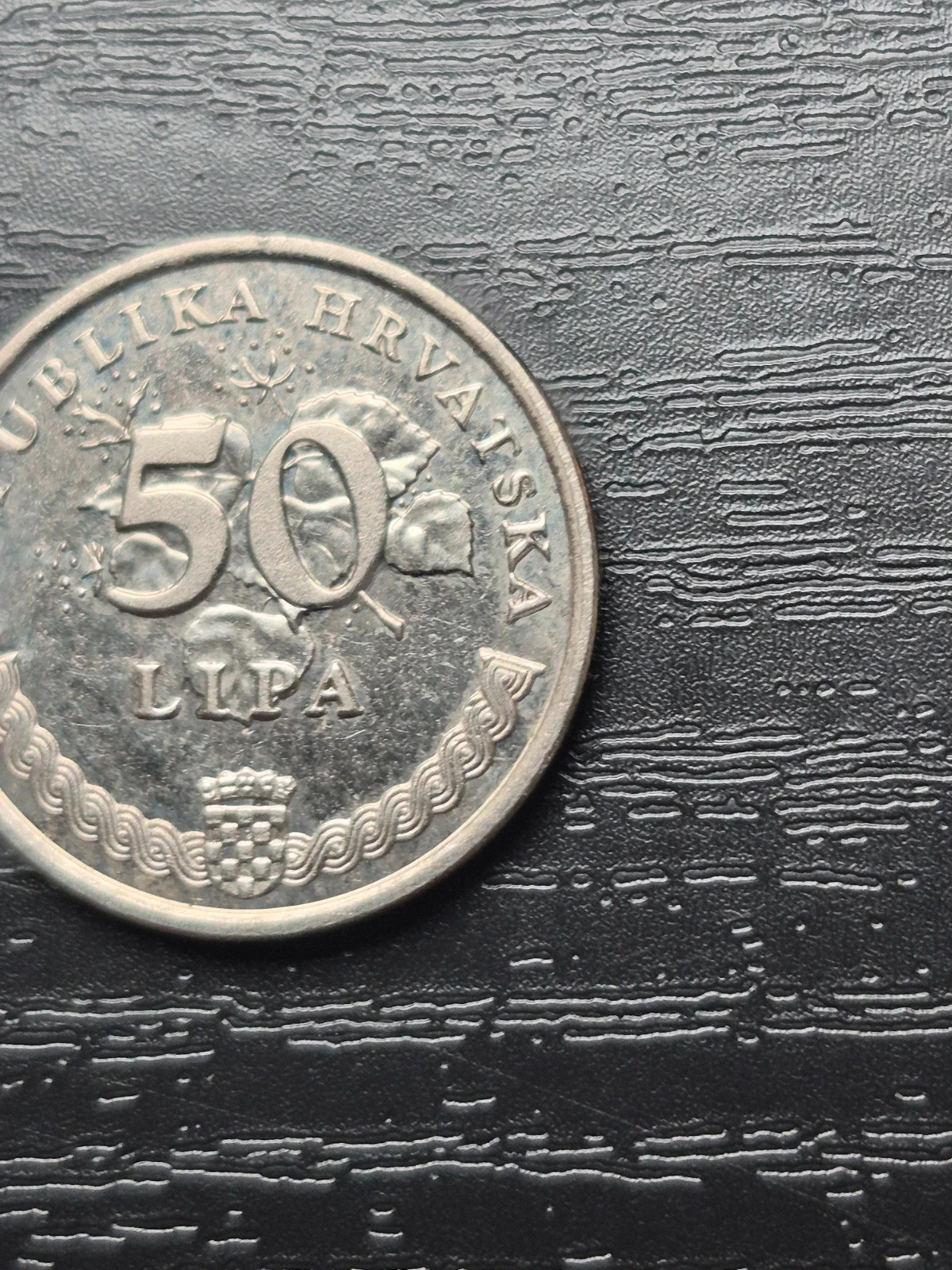 Pièce Croatie 50 Lipa 2001 5