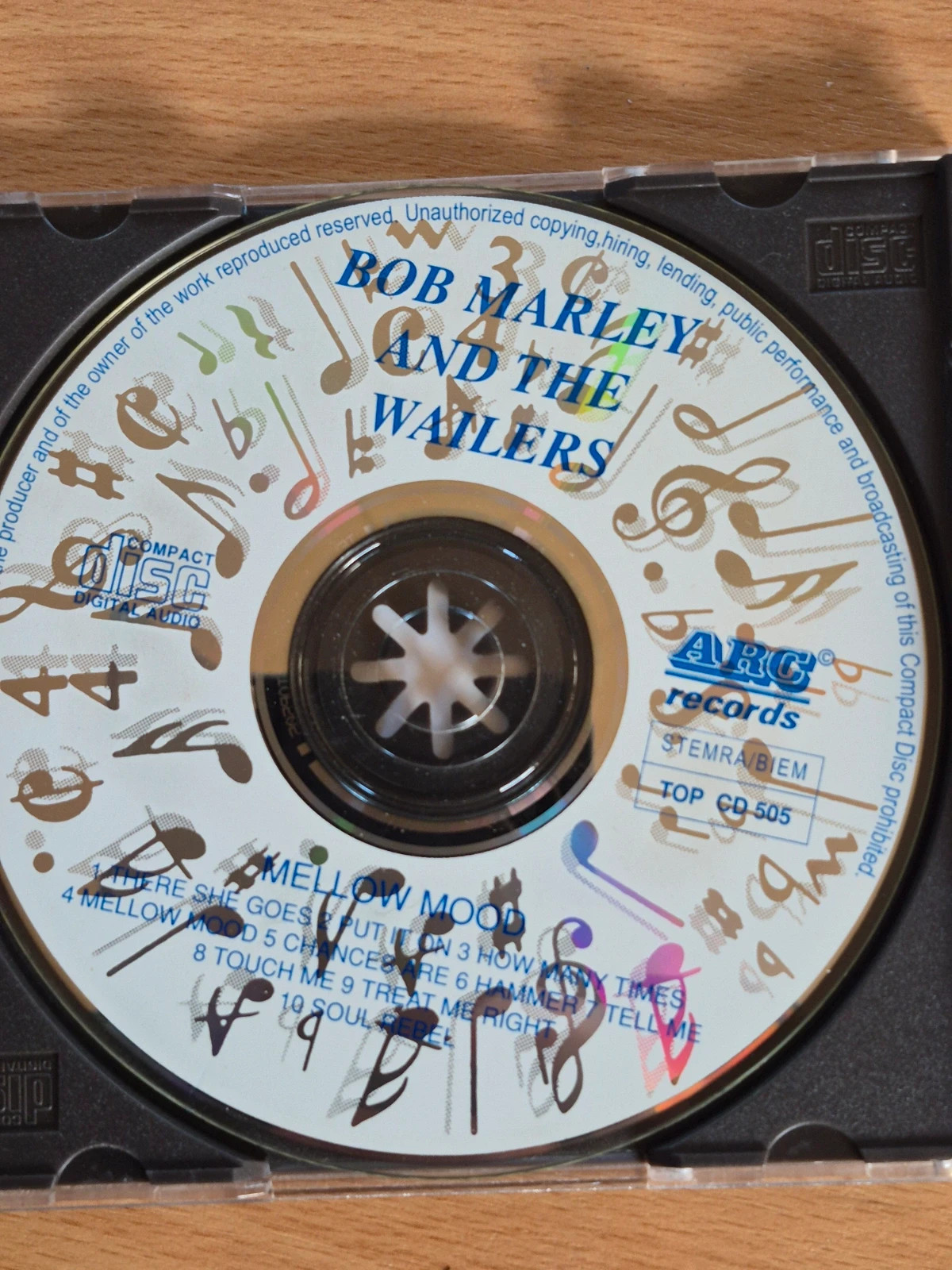 CD Bob Marley & The Wailers - Mellow Mood - Top Des Stars Vol. 11 5