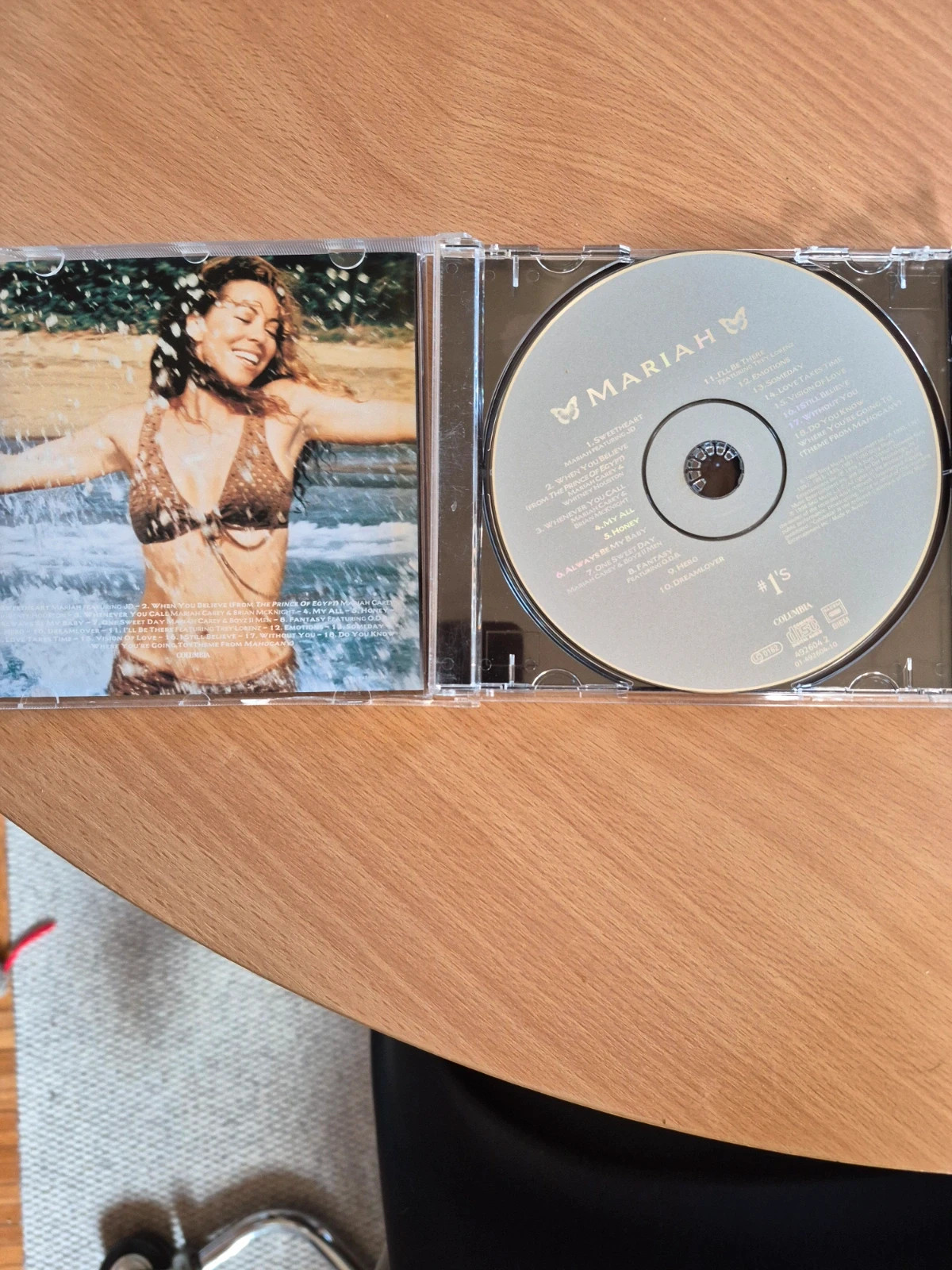 CD Album Mariah Carey - #1's (Best Of) 4
