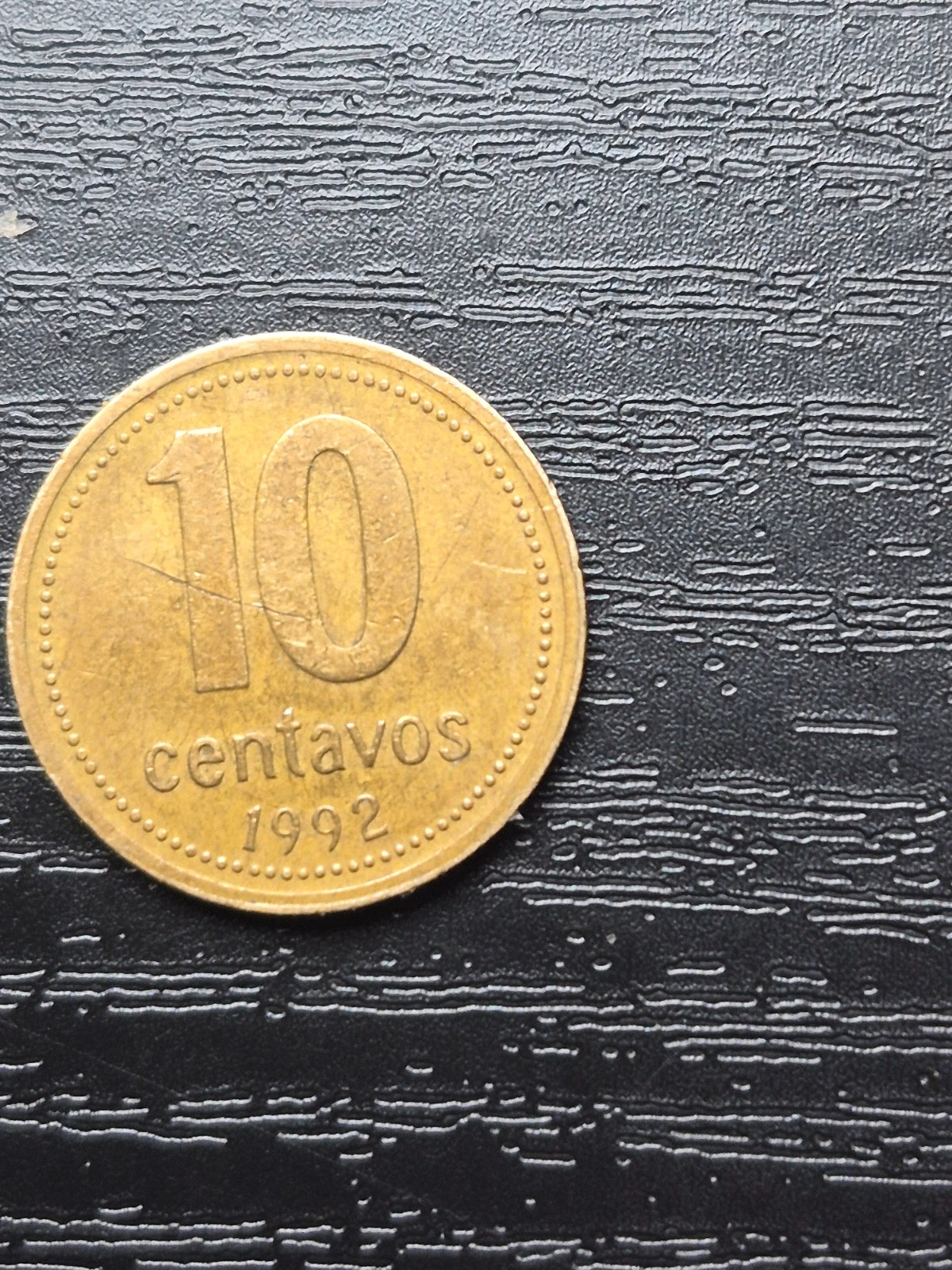 Pièce Argentine 10 centavos 1992 5