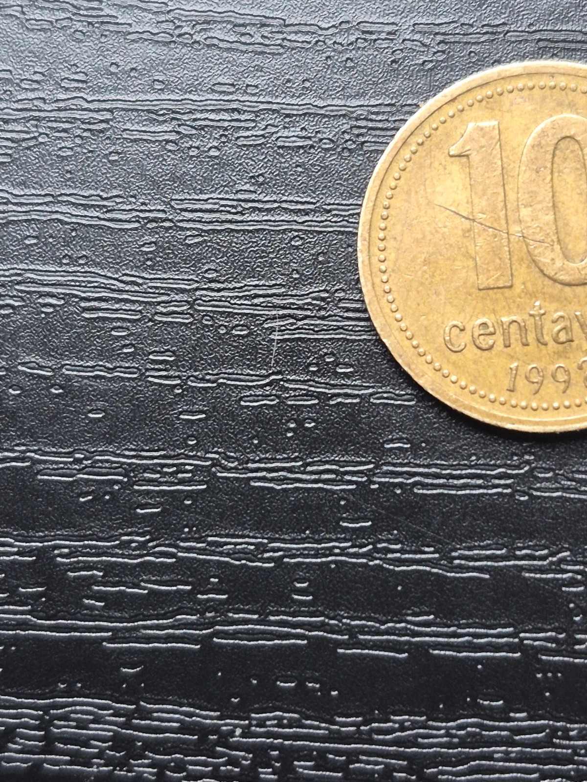 Pièce Argentine 10 centavos 1992 3