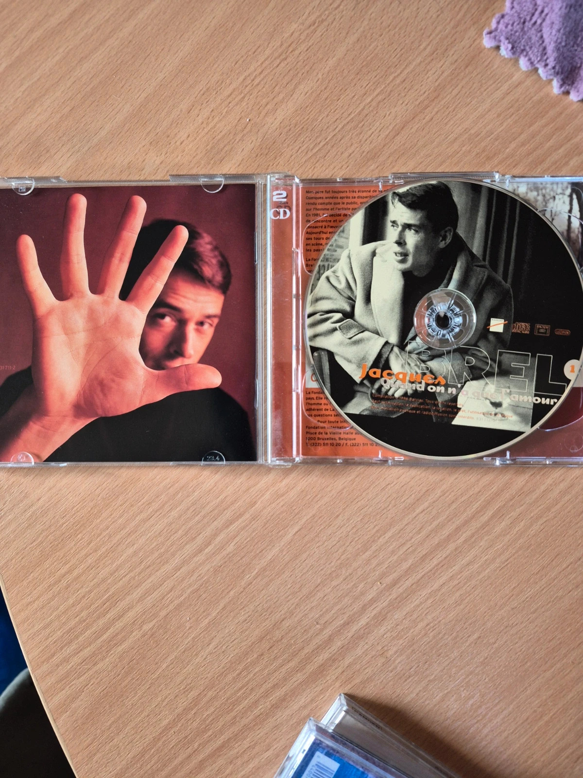 Double CD Jacques Brel - Quand on n'a que l'amour 4