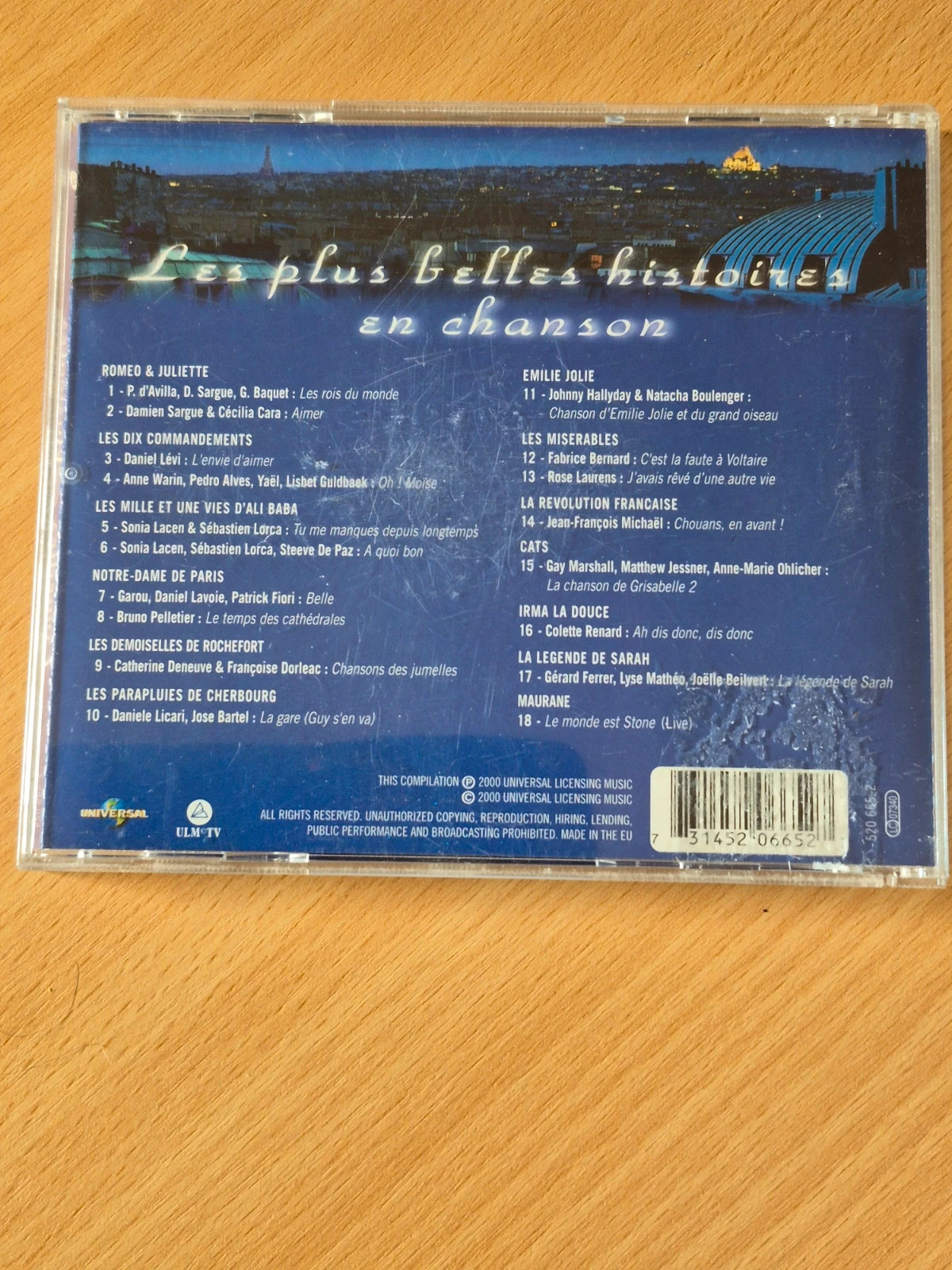 CD Best-of Comédies Musicales - Années 2000 2