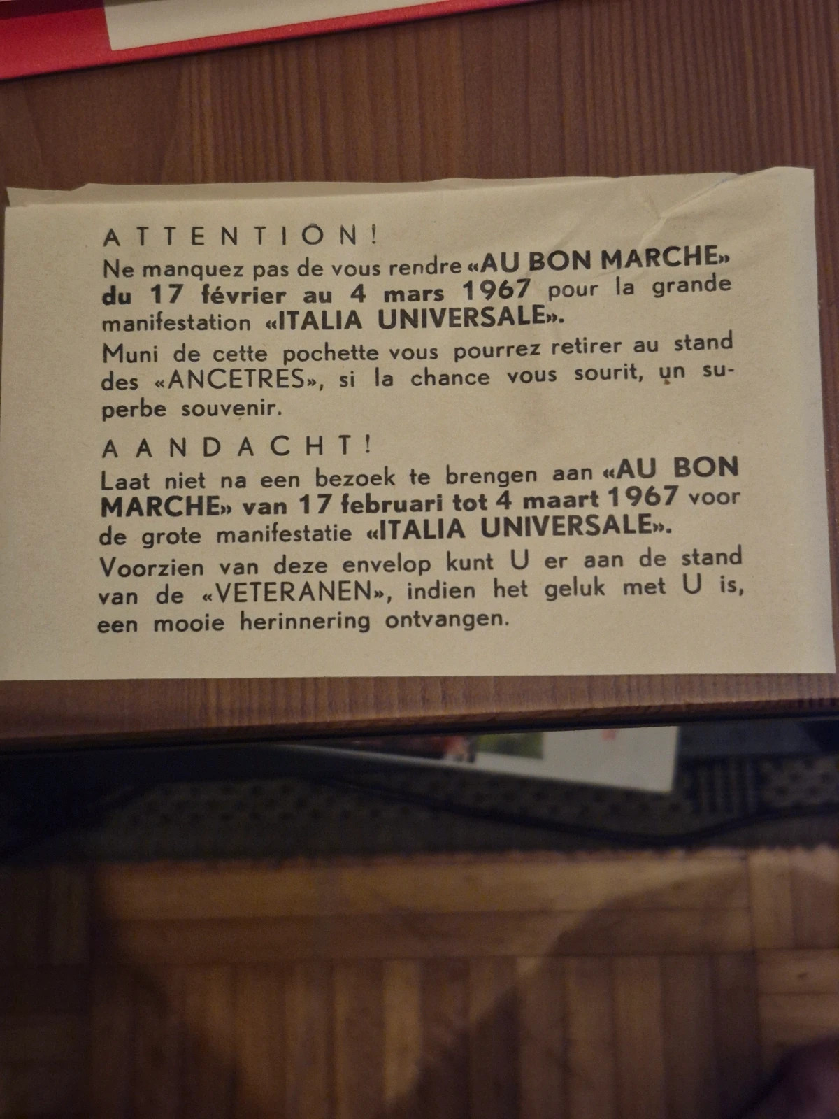 Automobilia FIAT 1967 : Catalogue 21 Modèles & Invitation Exposition 2