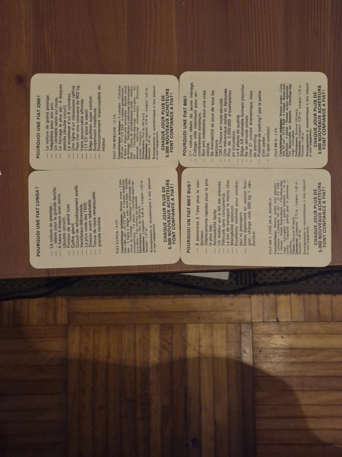 Automobilia FIAT 1967 : Catalogue 21 Modèles & Invitation Exposition 5