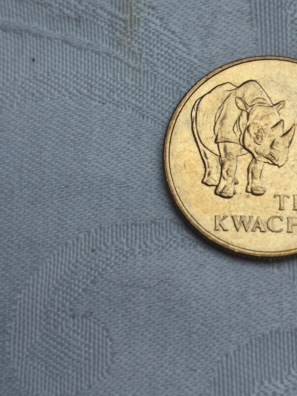 Pièce de 10 Kwacha zambien (1992) 2