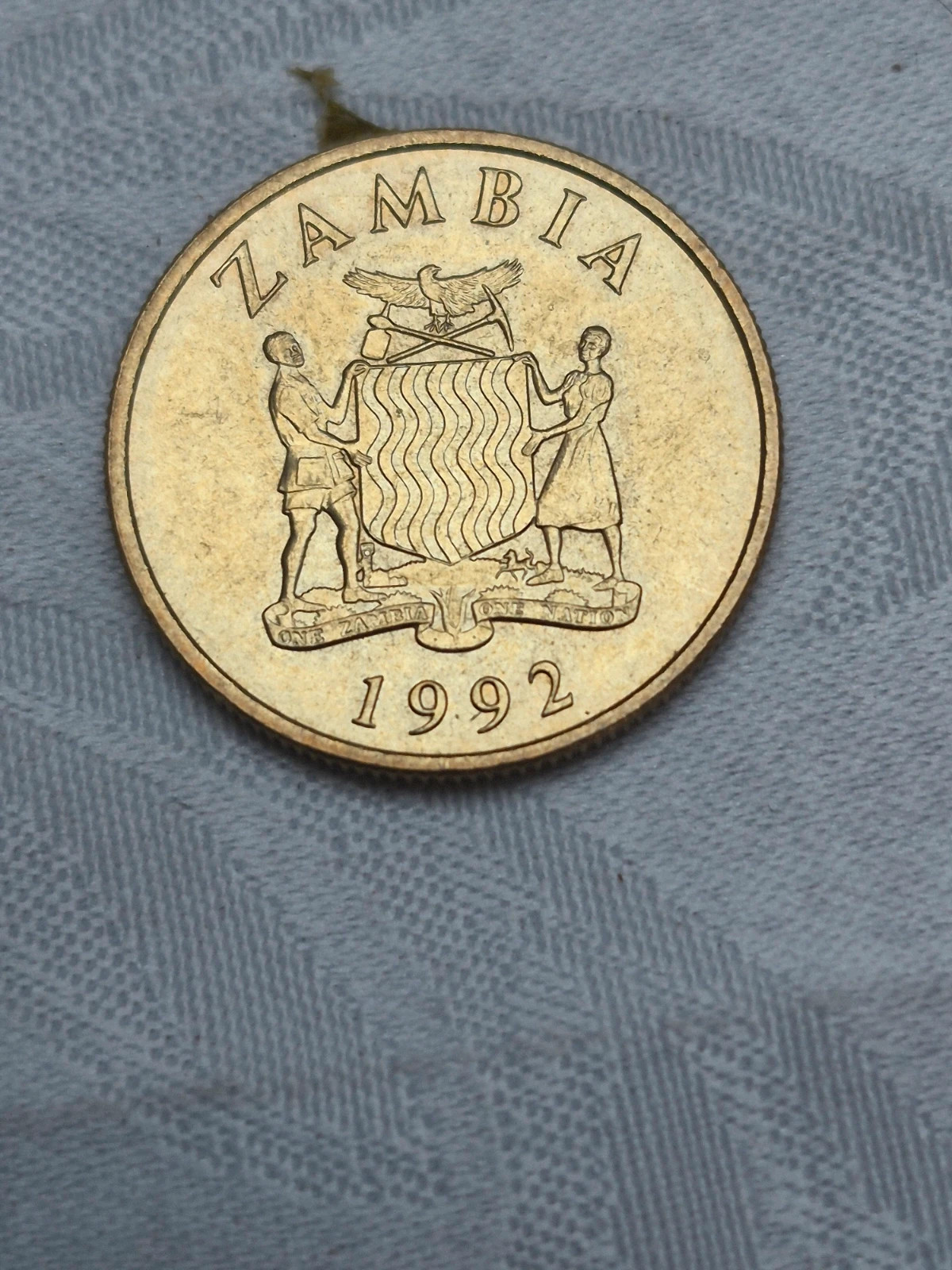 Pièce de 10 Kwacha zambien (1992) 5