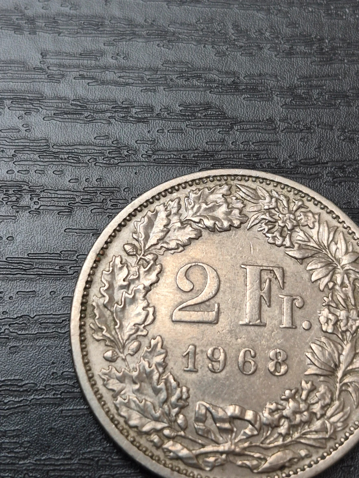 Monnaie Suisse 2 Francs - Année 1968 4