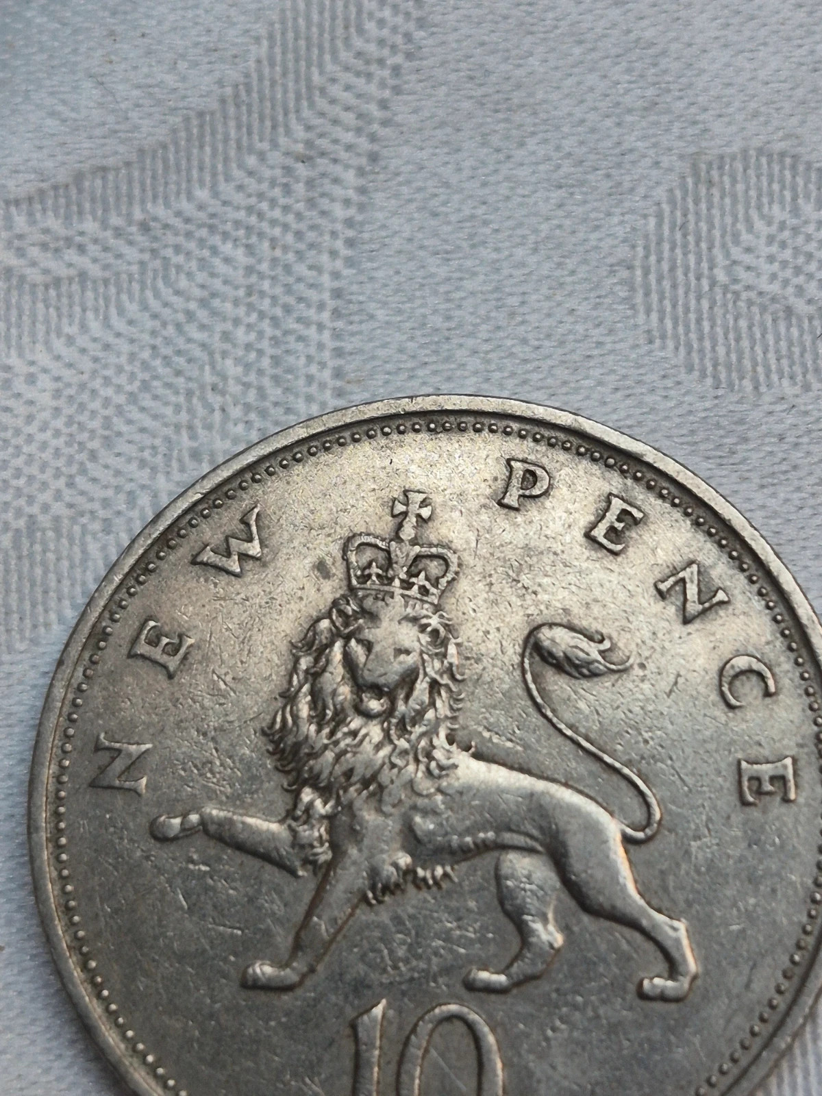 Pièce 10 New Pence 1968 - Elizabeth II - Royaume-Uni 4