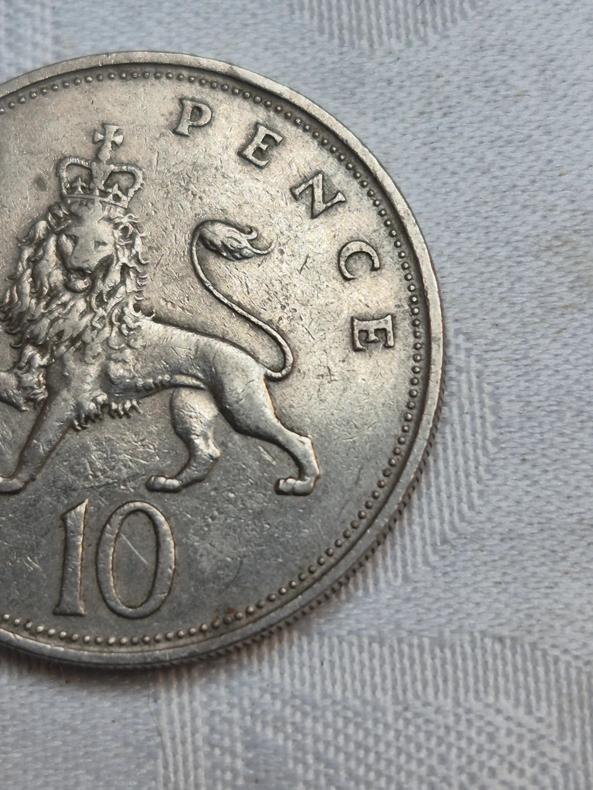 Pièce 10 New Pence 1968 - Elizabeth II - Royaume-Uni 5