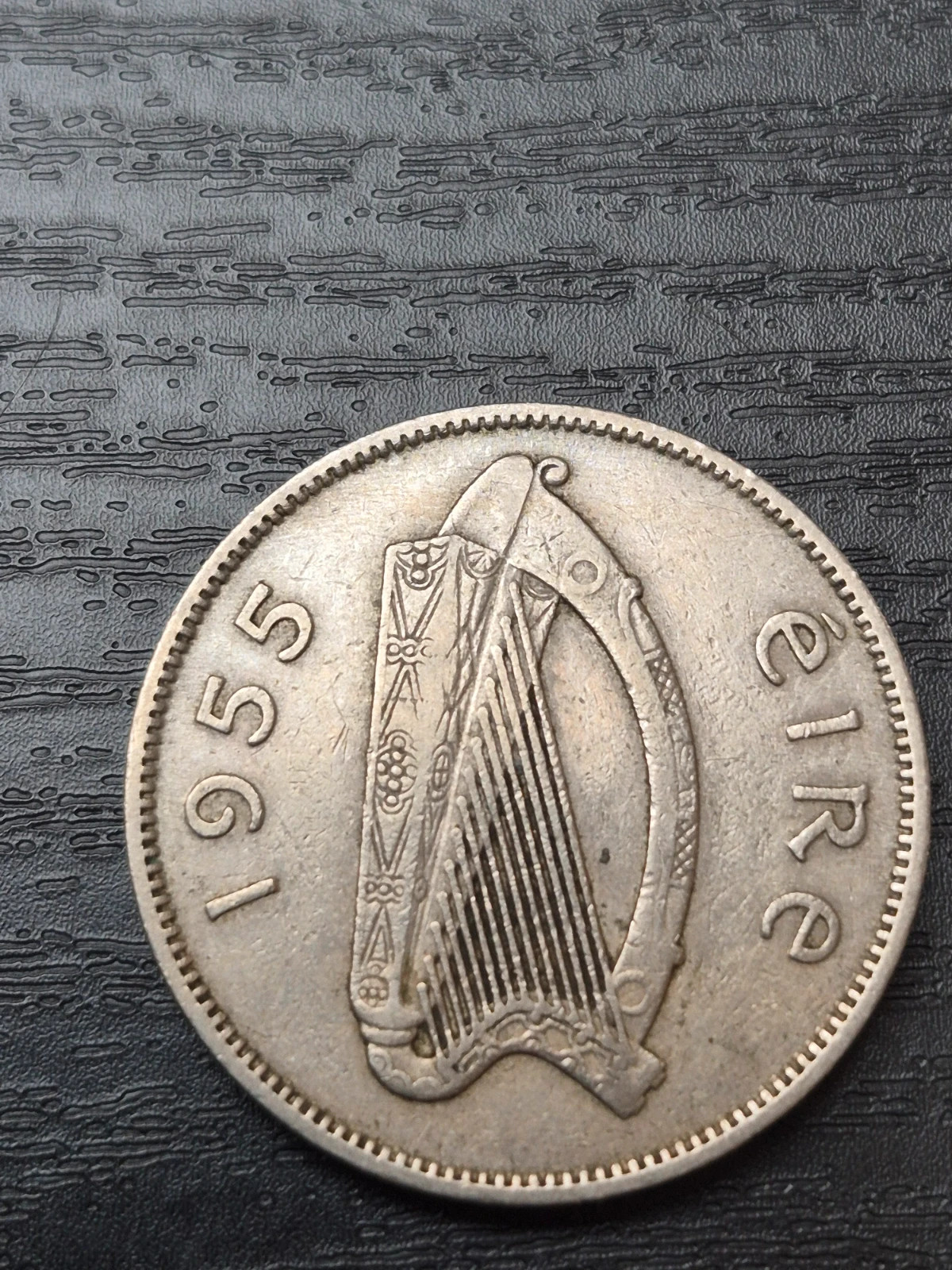 Pièce Irlande Florin 1955 - Saumon (2 Shillings) 4