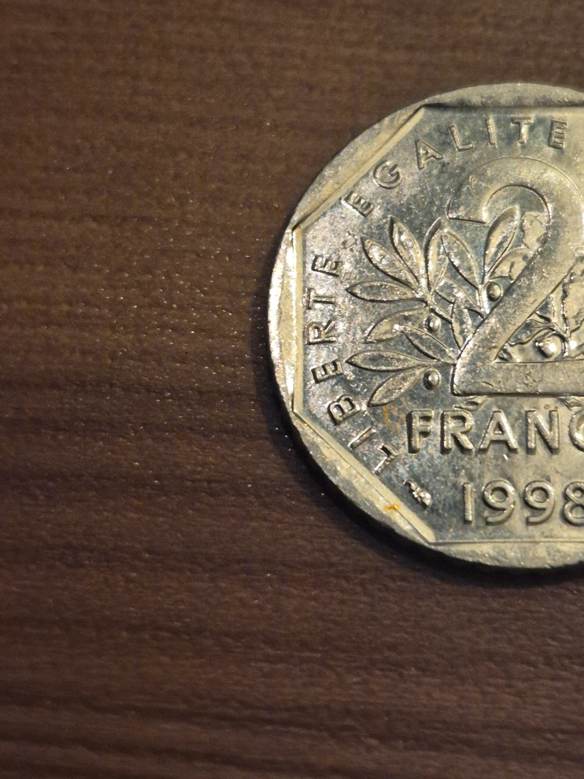 Pièce 2 Francs 1998 Semeuse 4