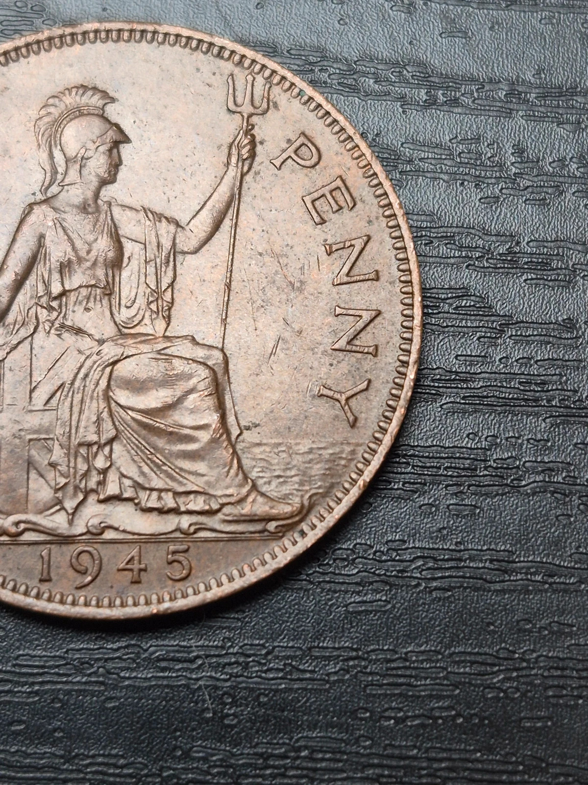 pièce 1 Penny 1945 - George VI - Royaume-Uni 5