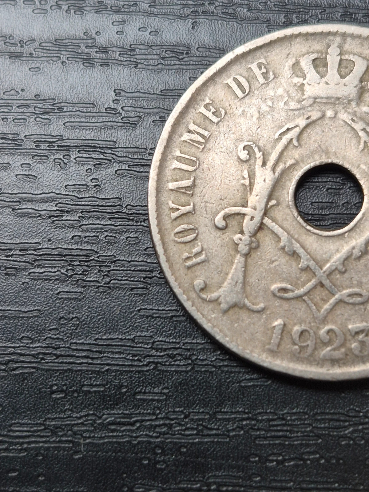 Pièce 25 centimes Belgique 1923 - Albert Ier - Type Michaux 3