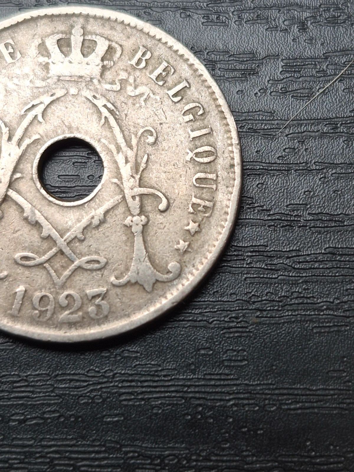 Pièce 25 centimes Belgique 1923 - Albert Ier - Type Michaux 5