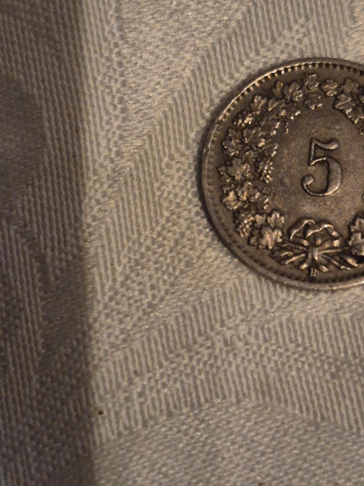 Pièce de 5 centimes Suisse (1943) 3