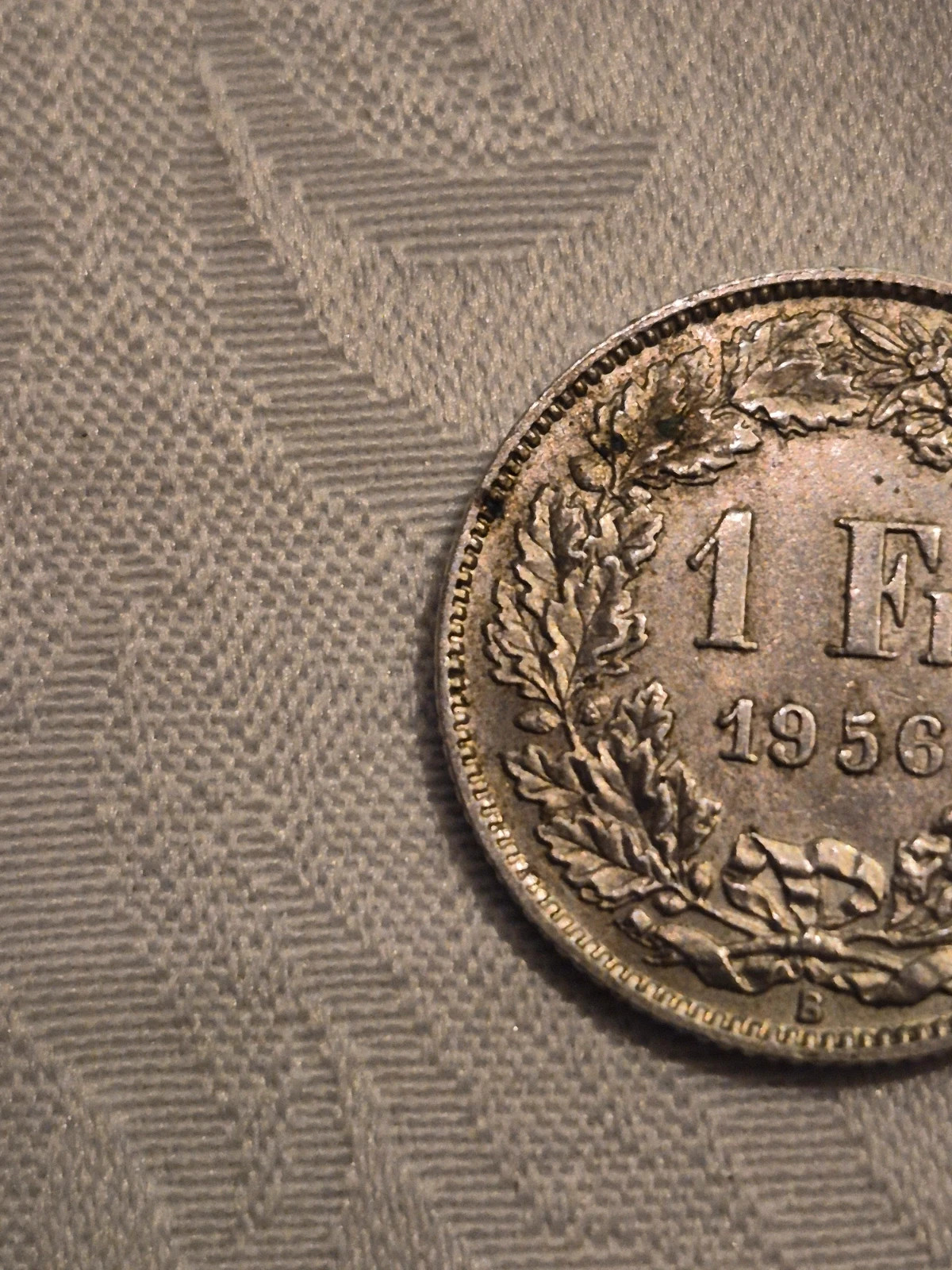 Pièce de 1 franc Suisse (1956) 3