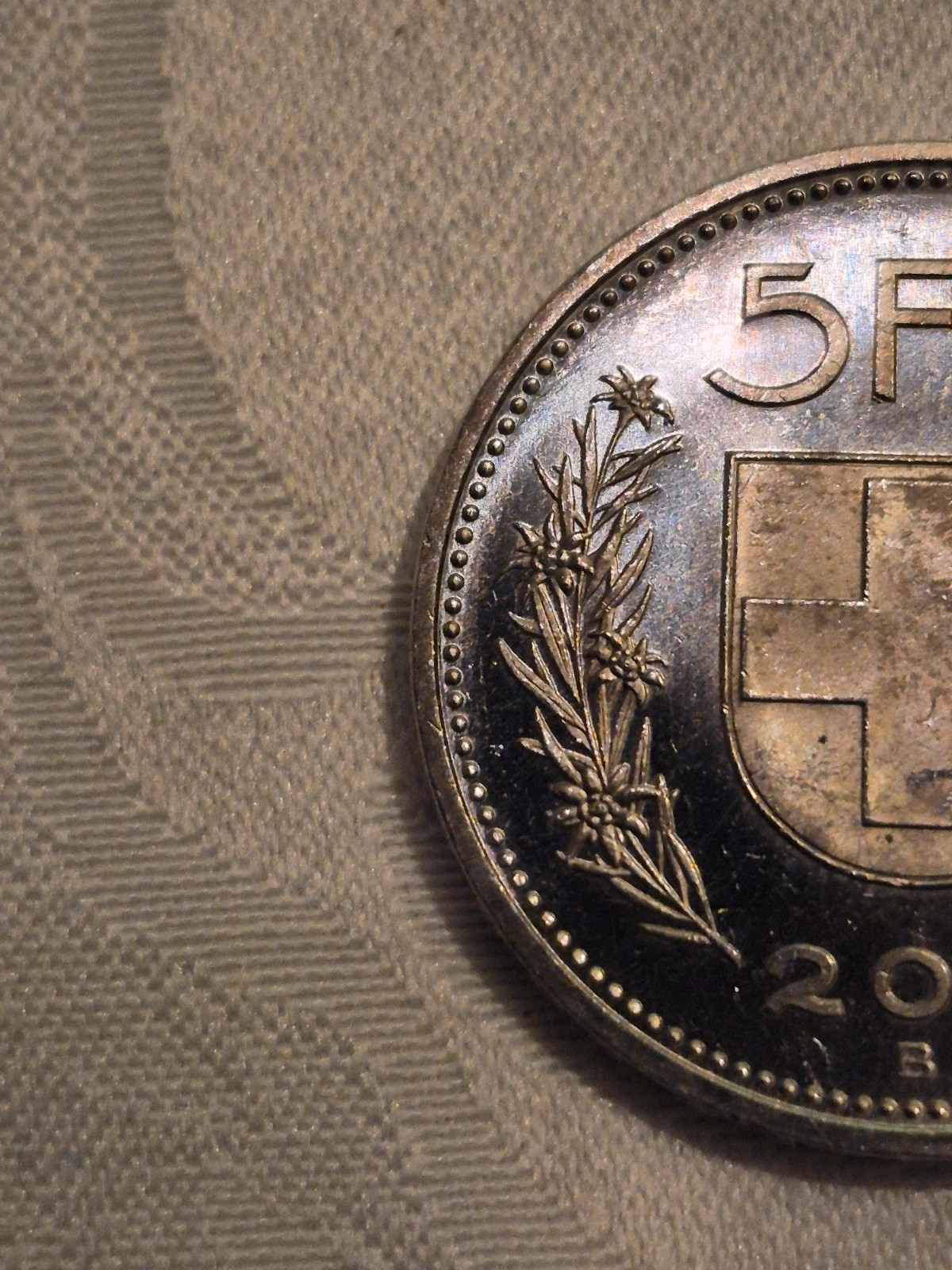 Pièce de 5 francs Suisse (2011) 3