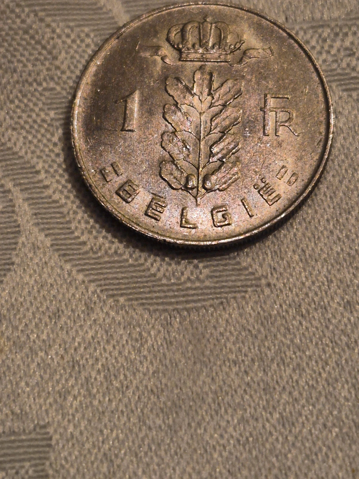 Pièce de 1 franc belge (1970) 2