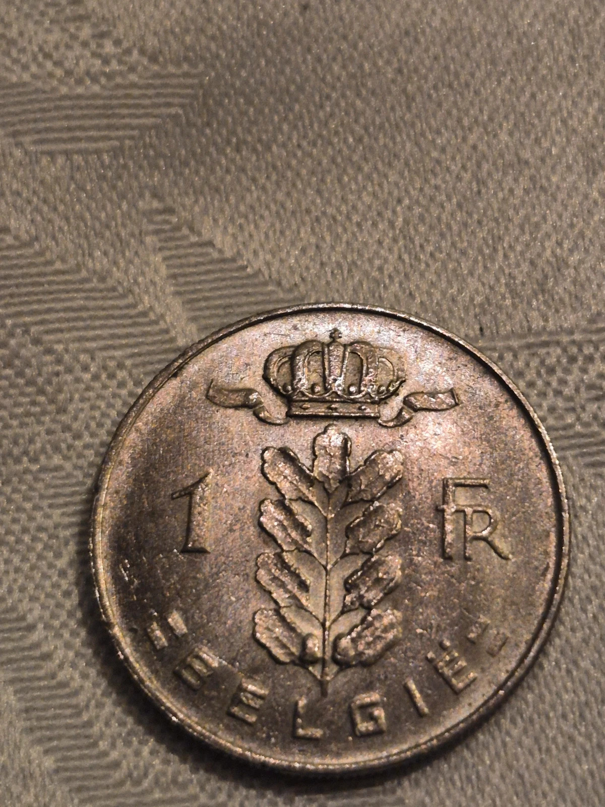 Pièce de 1 franc belge (1970) 4